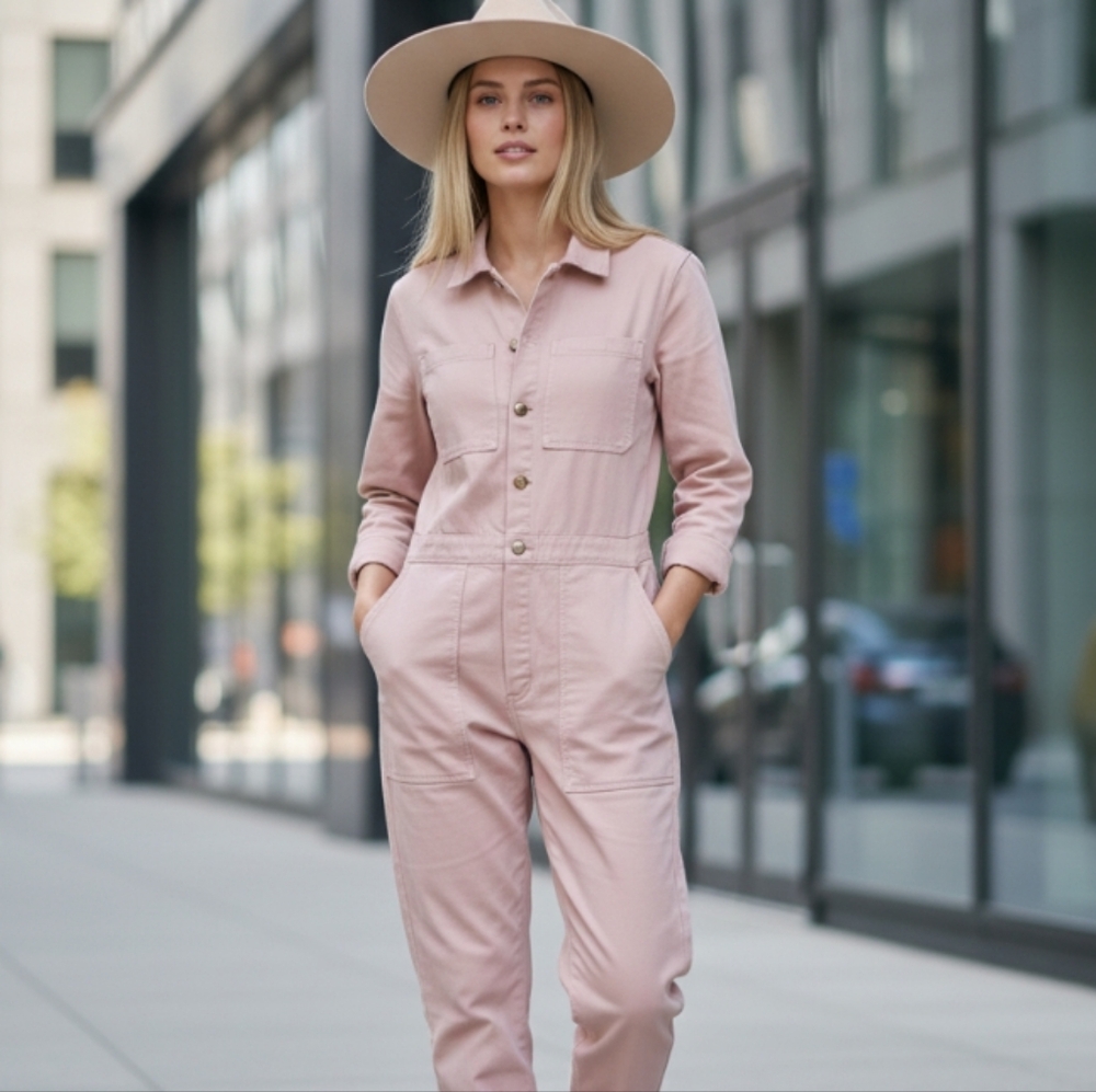Celebrity Dusty Pink Coroyd Jumpsuit